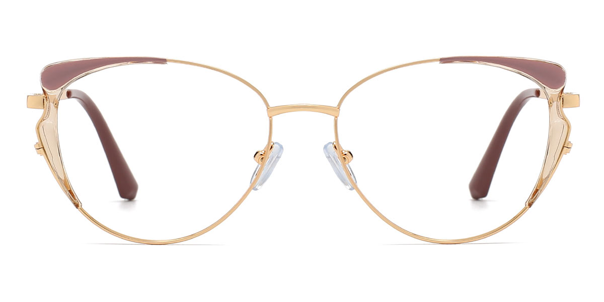 Cameo Brown - Oval Glasses - Kaia