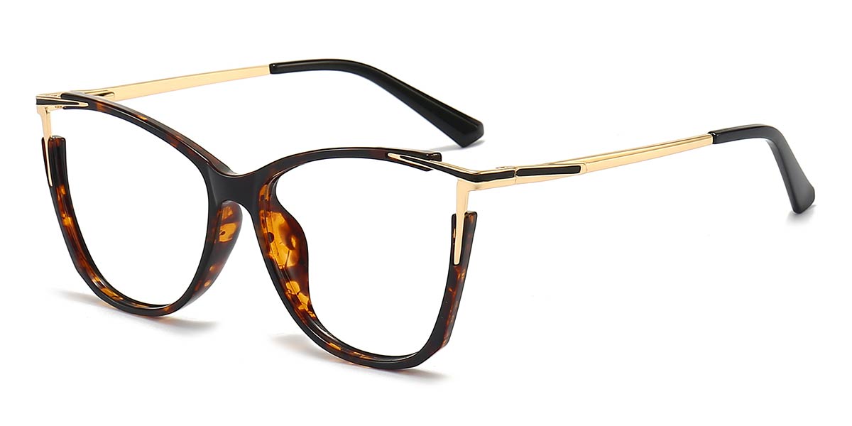 Tortoiseshell - Cat eye Glasses - Elora
