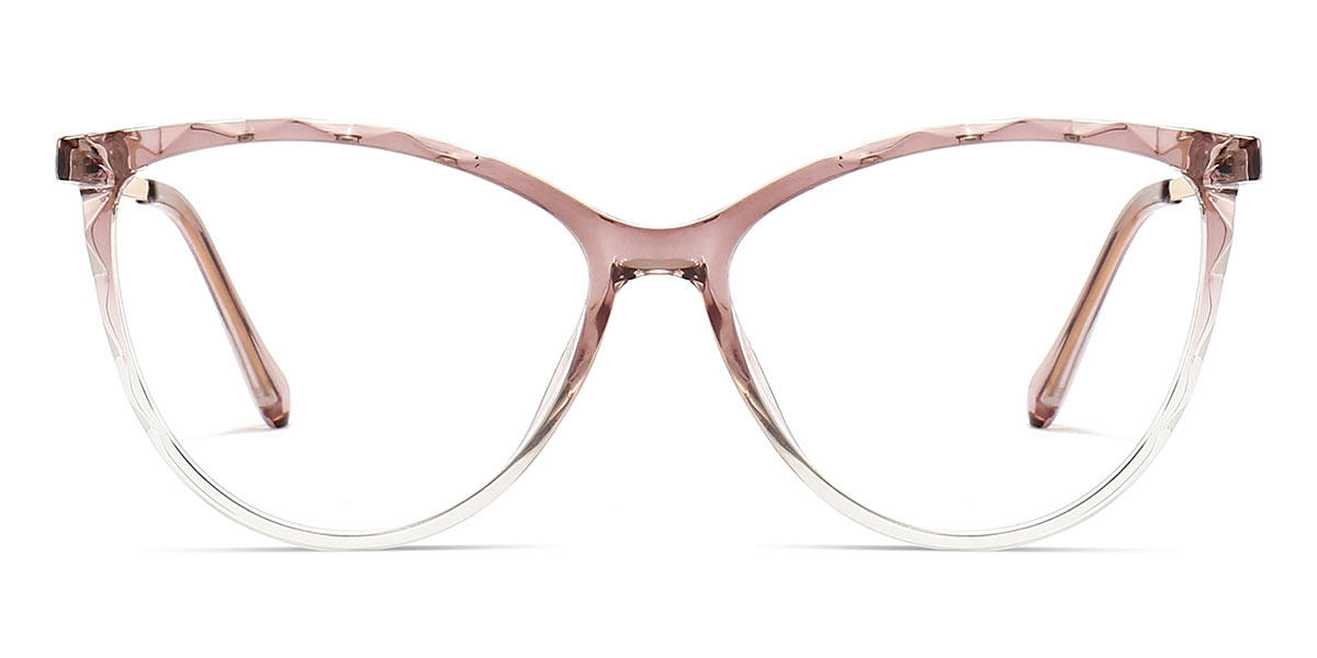 Purple Nyra - Oval Glasses