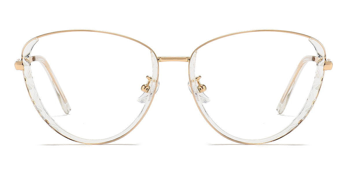 Clear Musa - Oval Glasses