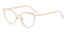 White Wade - Cat Eye Glasses