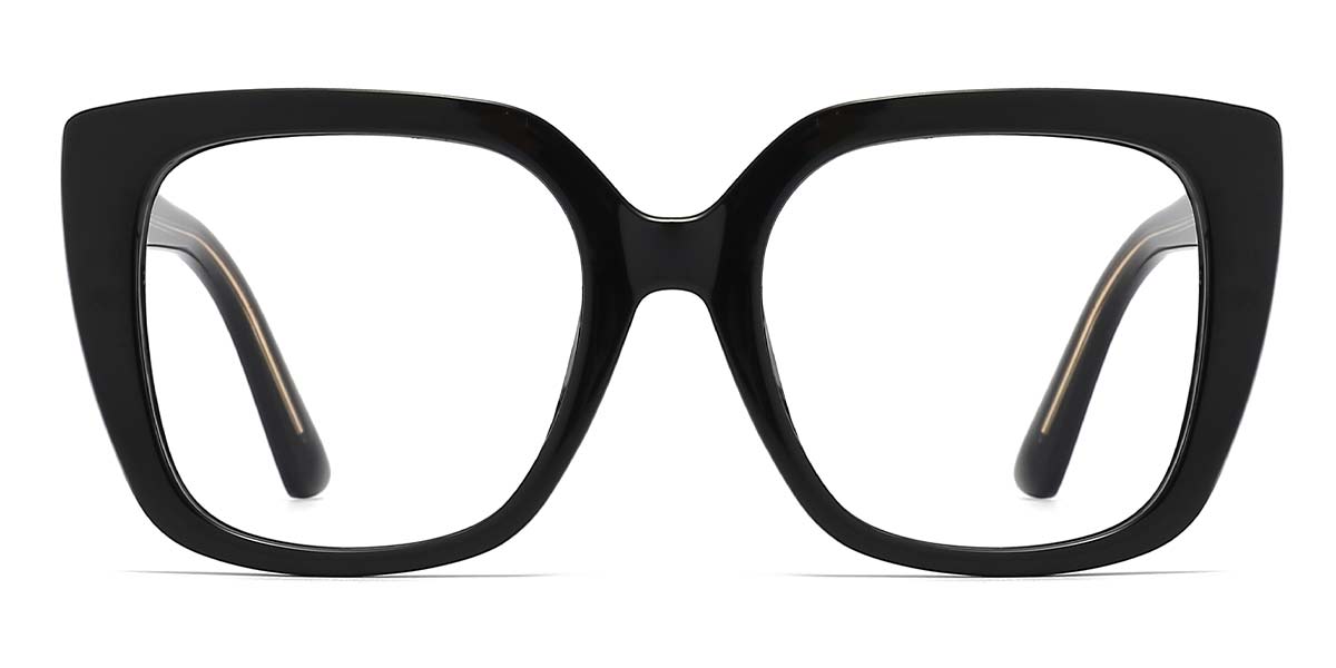 Black - Square Glasses - Jamar