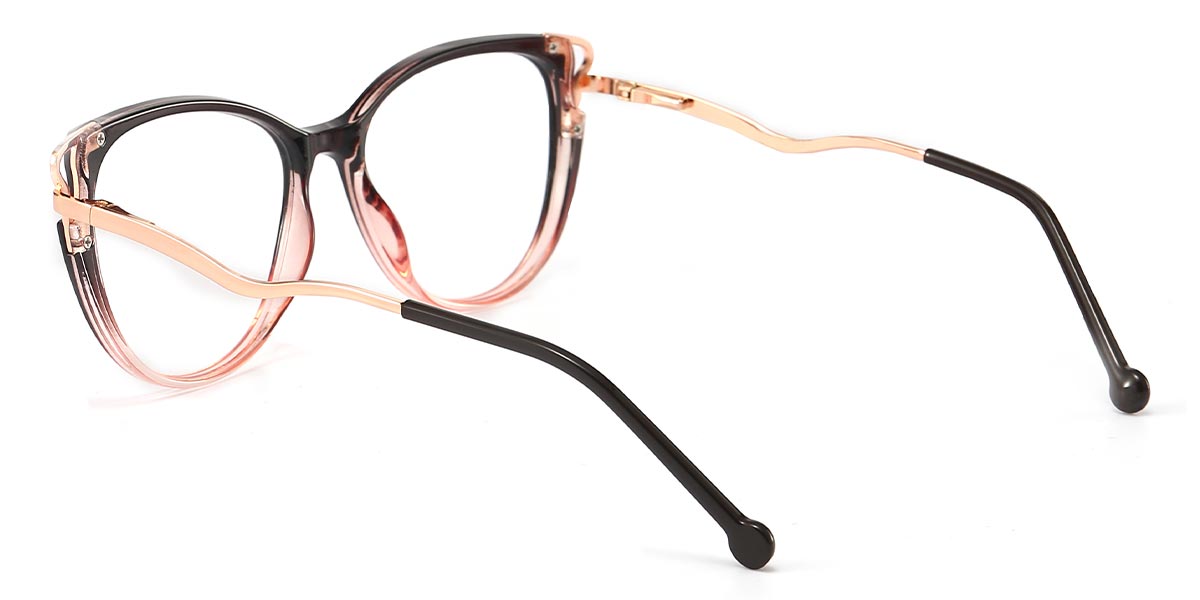 Black Tawny - Cat eye Glasses - Odette