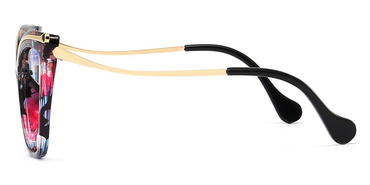 Floral Azalea - Cat Eye Glasses