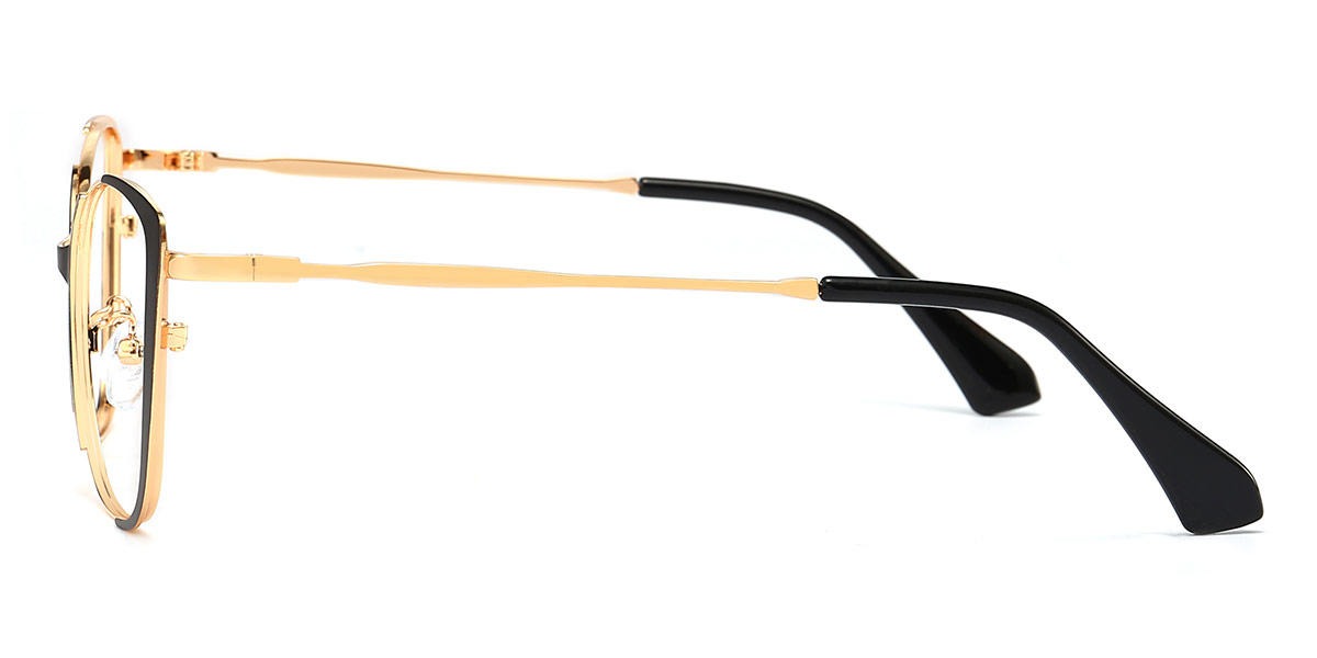 Black Gold Aiyana - Square Glasses