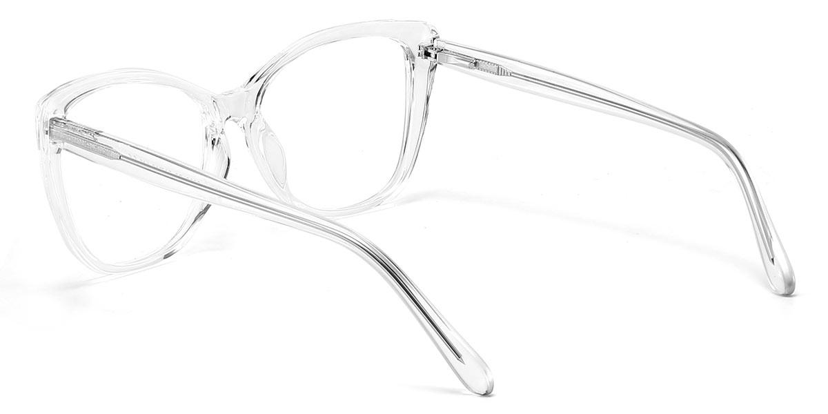 Transparent Haidee - Cat Eye Glasses