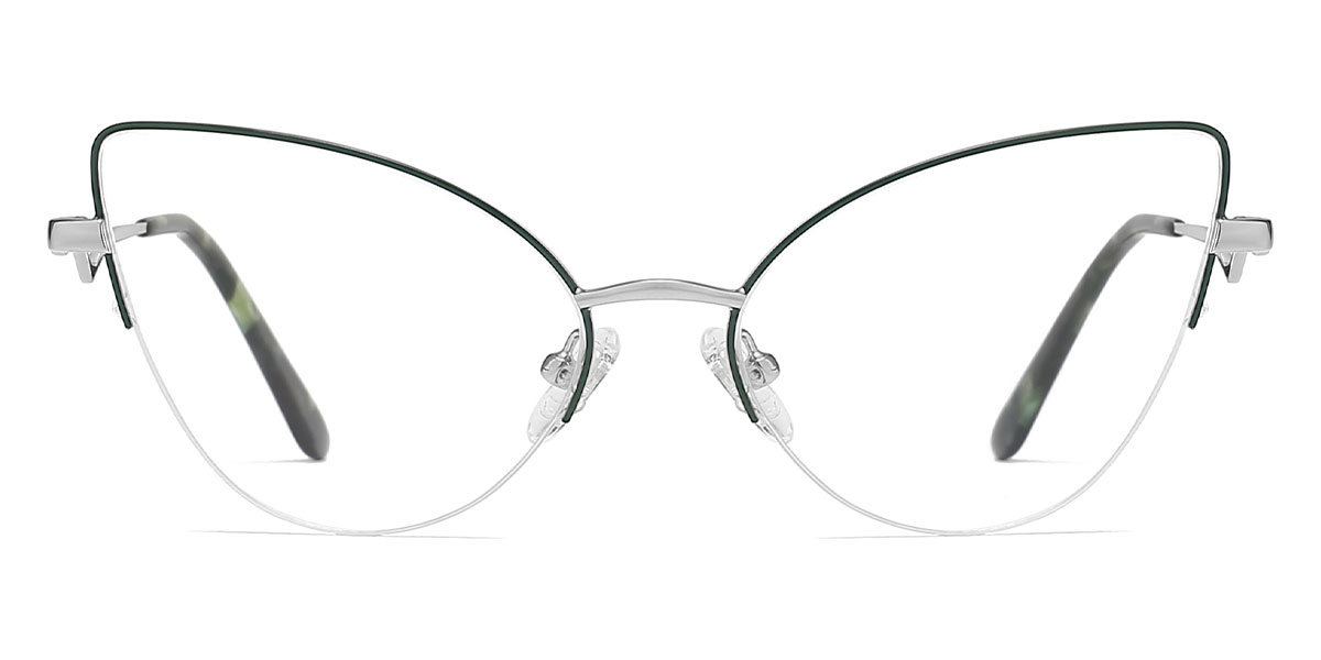 Green - Cat eye Glasses - Ogden