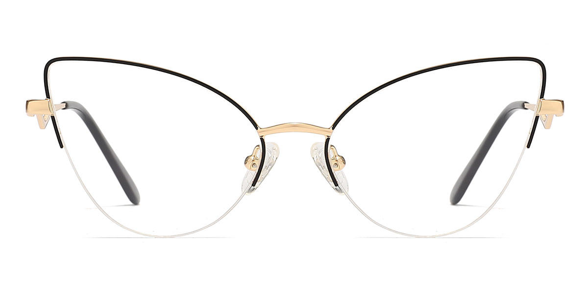 Black Gold Ogden - Cat Eye Glasses