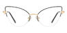 Black Gold Ogden - Cat Eye Glasses