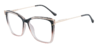 Black Tawny Halia - Square Glasses