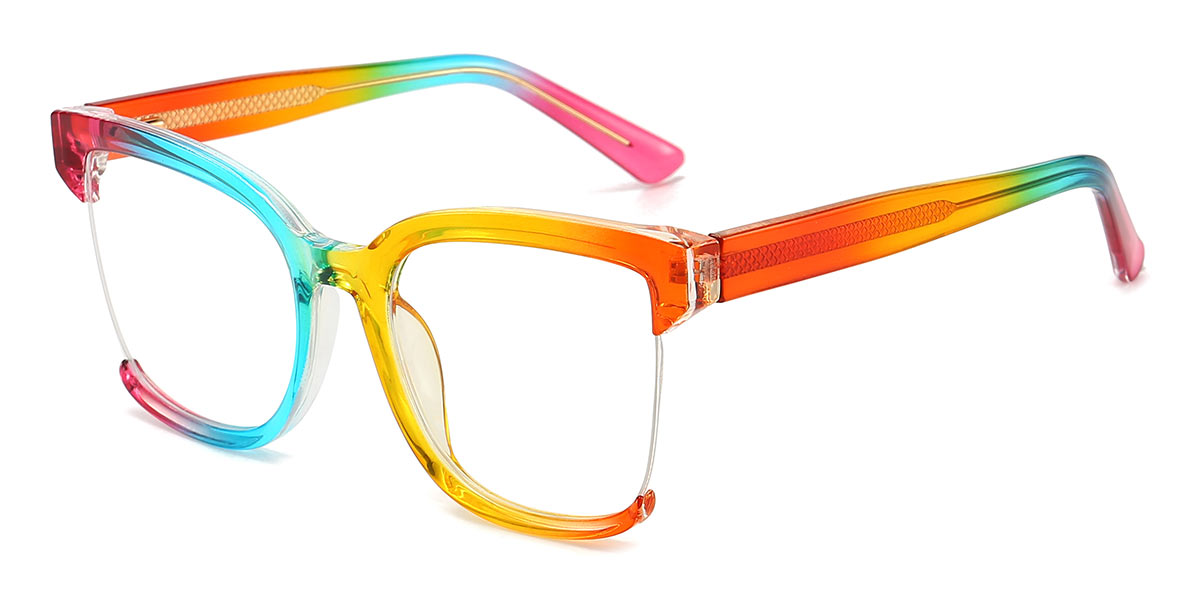 Colour - Square Glasses - Leona