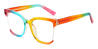 Colour Leona - Square Glasses