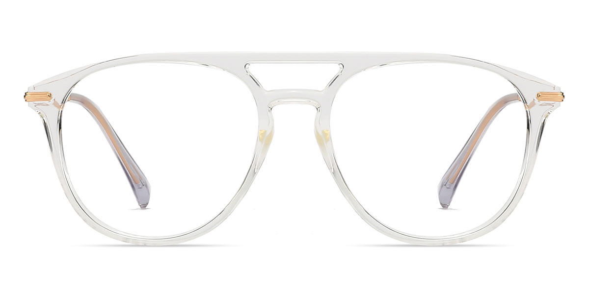 Clear Kiaha - Aviator Glasses