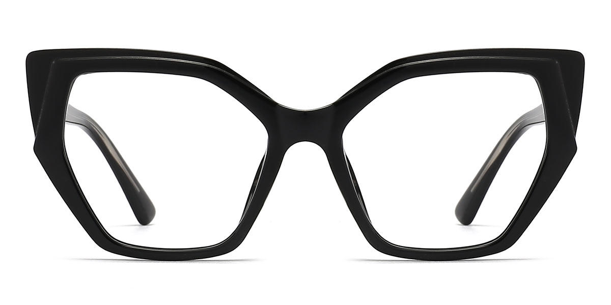 Black Leny - Square Glasses