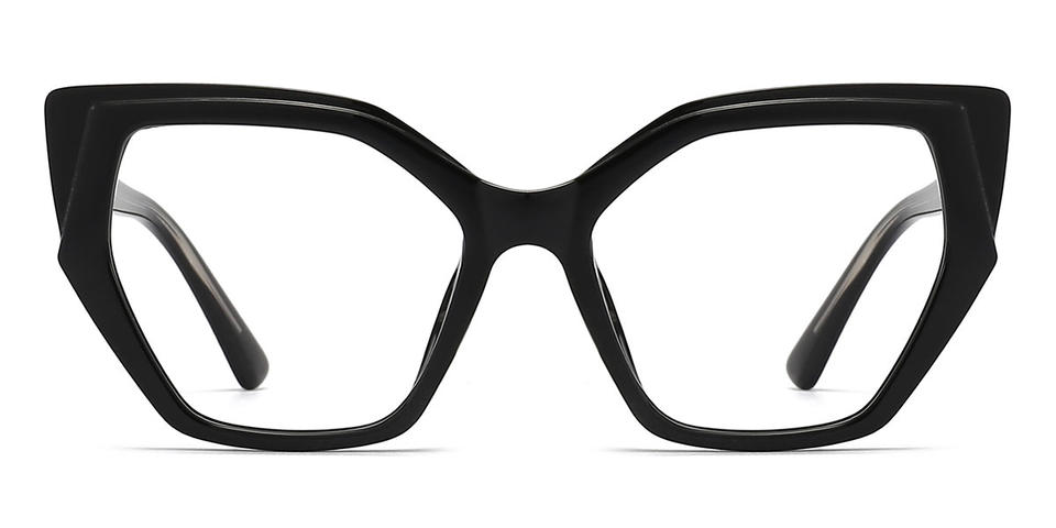 Black Leny - Square Glasses