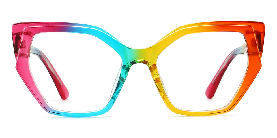 Colour Leny - Square Glasses
