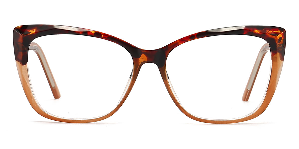 Tortoiseshell Brown - Cat eye Glasses - Persia