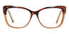 Tortoiseshell Tawny Persia - Cat Eye Glasses