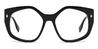 Black Vedat - Oval Glasses