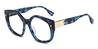 Blue Tortoiseshell Vedat - Oval Glasses