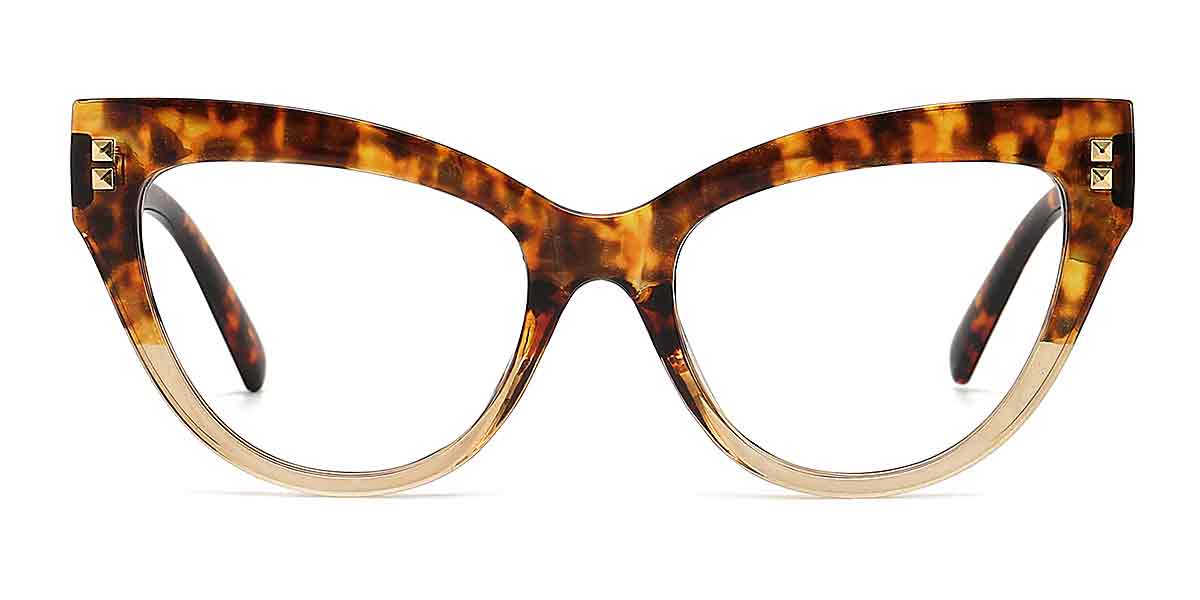 Tortoiseshell - Cat eye Glasses - Vaeda