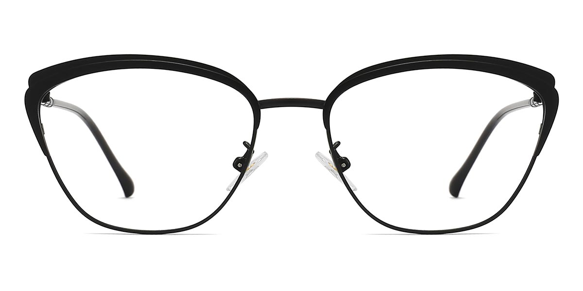 Doris - Square Black Glasses For Women