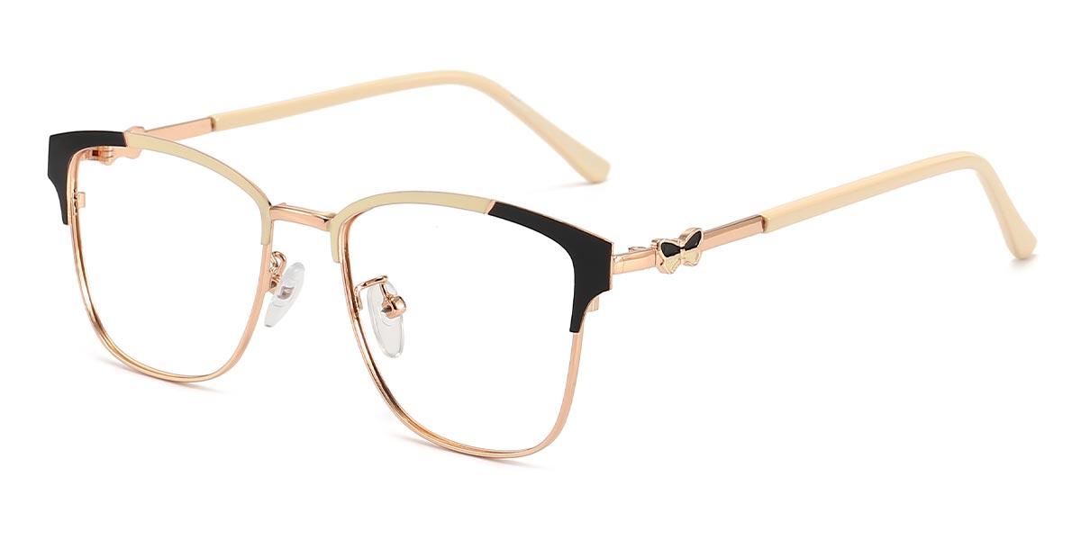 Gold Dany - Square Glasses