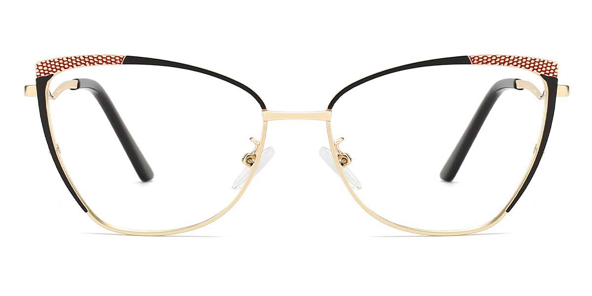 Black Gold Paula - Cat Eye Glasses
