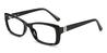 Black Michel - Rectangle Glasses