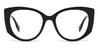 Black Zane - Oval Glasses