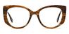 Woodgrain Zane - Oval Glasses