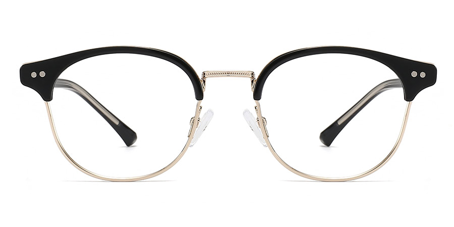 Black Gold - Oval Glasses - Madge