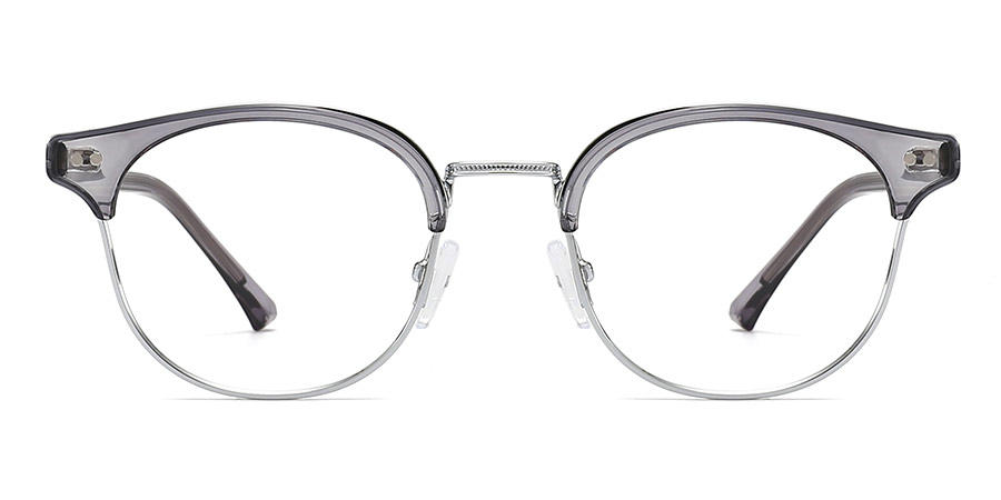 Grey Madge - Oval Glasses