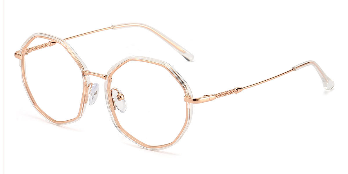 Gold Vicky - Oval Glasses