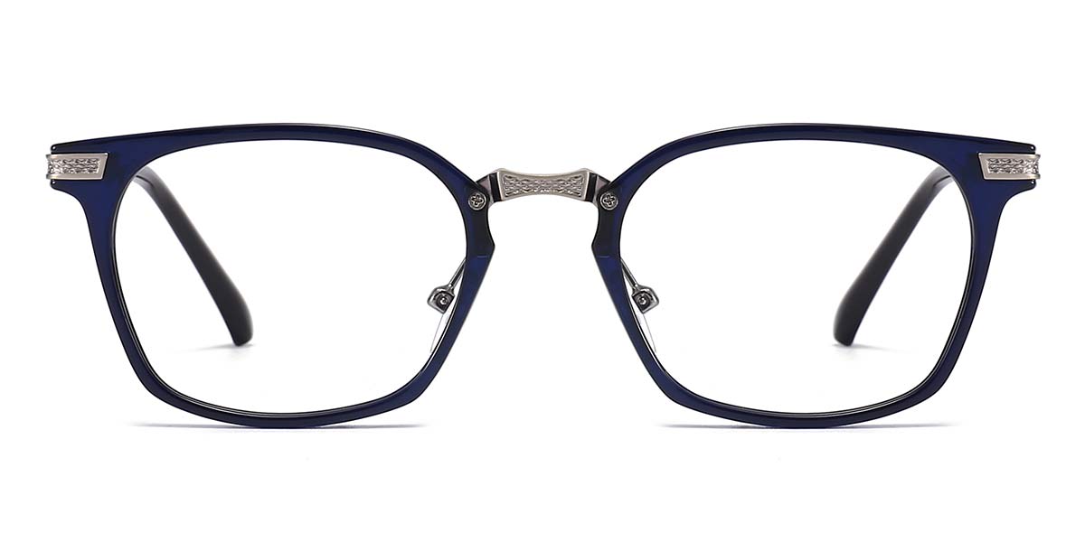 Admiral Blue Stuart - Rectangle Glasses