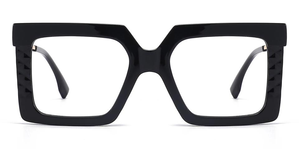 Black Tallis - Square Glasses