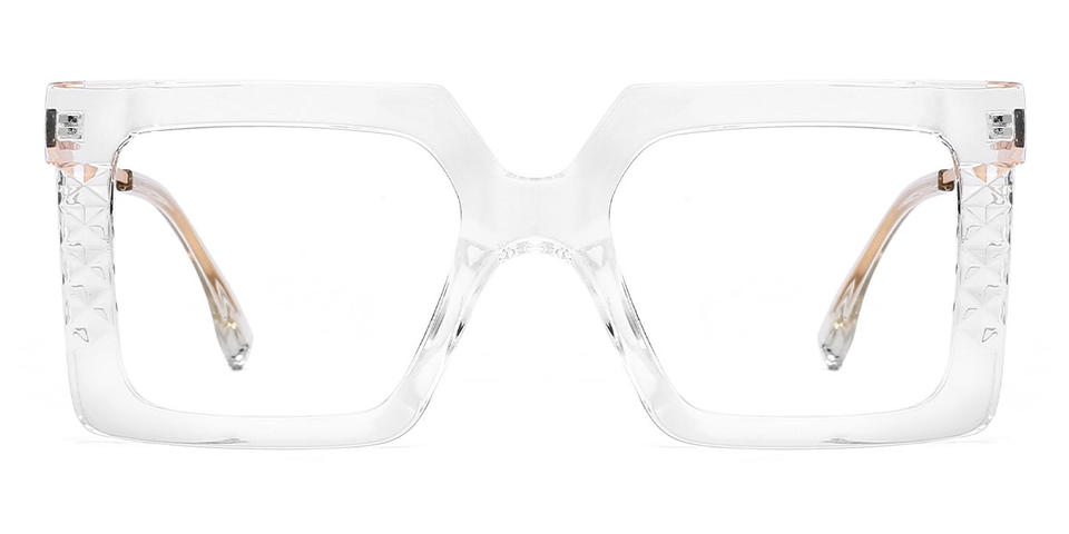 Transparent Tallis - Square Glasses