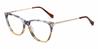 Black Marble Tawny Miyu - Cat Eye Glasses