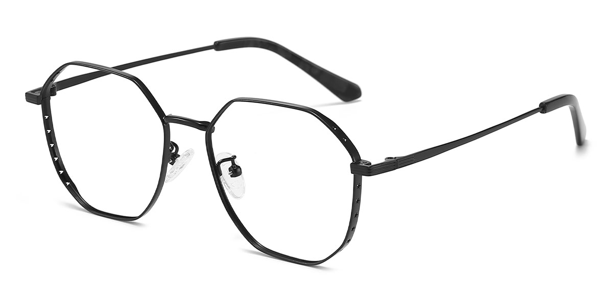 Black - Oval Glasses - Inmer