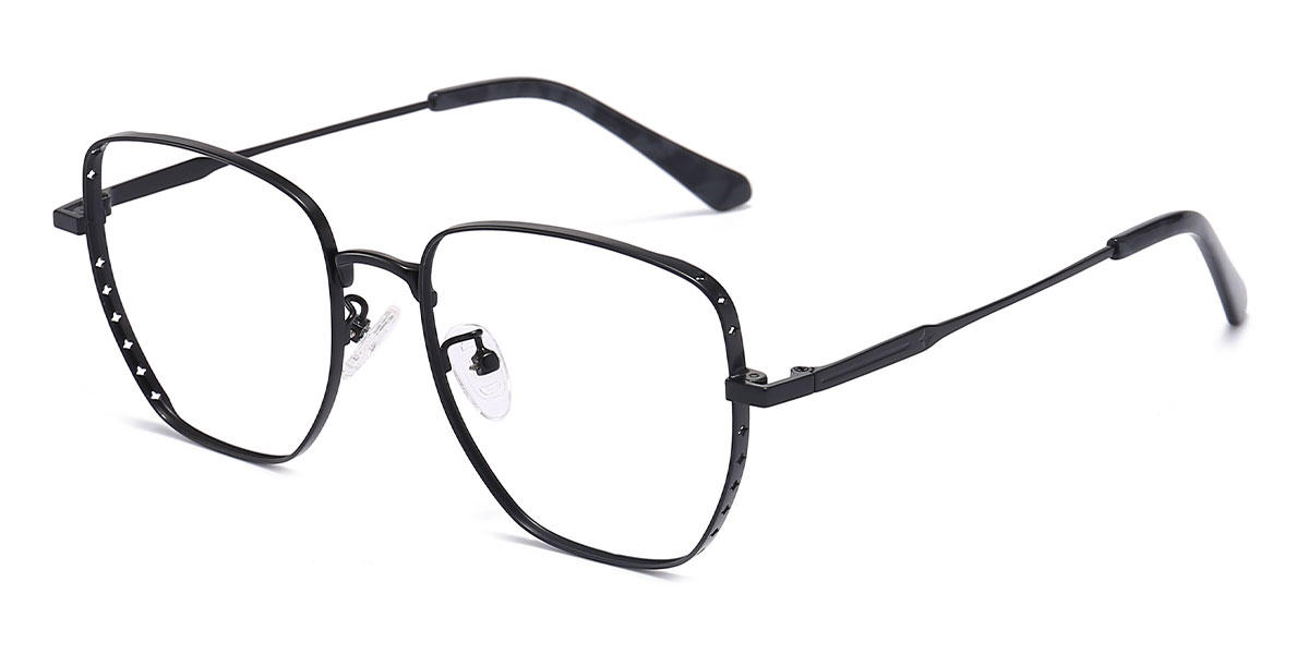 Black Valer - Square Glasses
