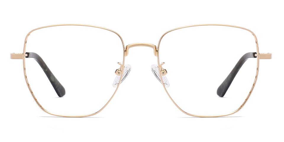 Gold Valer - Square Glasses