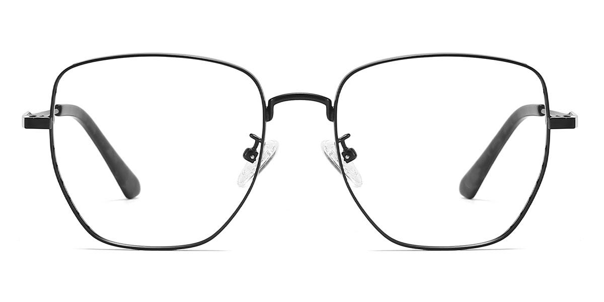 Black Valer - Square Glasses