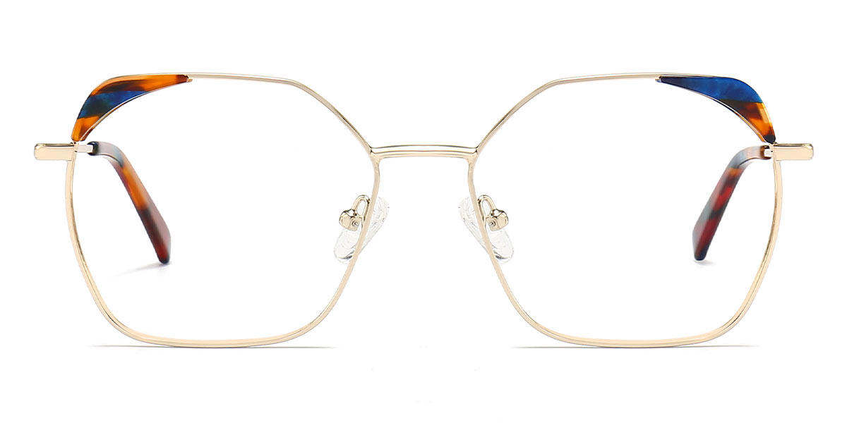 Gold Glazed Fairy - Oval Glasses
