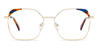 Gold Glazed Fairy - Oval Glasses