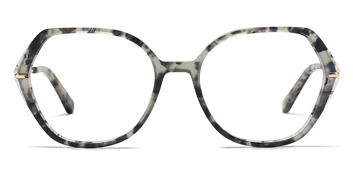 Black Tortoiseshell - Oval Glasses - Gabbi