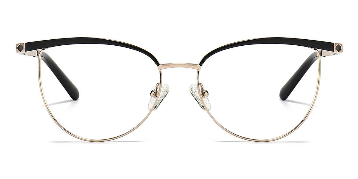 Black Gold Fife - Cat Eye Glasses