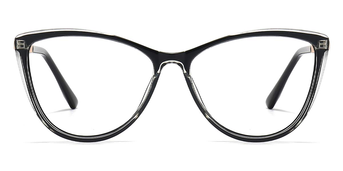 Black - Cat eye Glasses - Minke