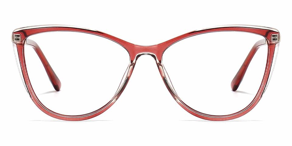 Red Minke - Cat Eye Glasses