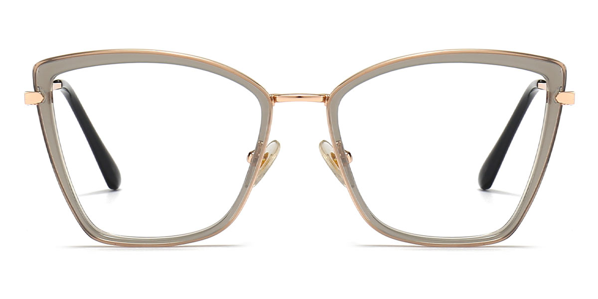 Rocco - Cat Eye Grey Glasses For Women | Lensmart Online