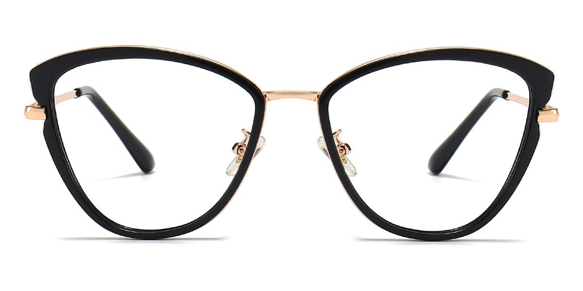 Black Samira - Cat Eye Glasses